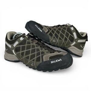 Salewa Wildfire Vent Hiking Climbing Shoes Men's 11 Black-Juta Vibram